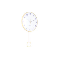 Nástenné hodiny s kyvadlom Cheeky Dome Karlsson KA6058LY, 62cm